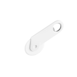 Pizza cutter with bottle opener included at the end white colour