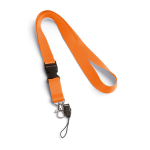 Lanyard with removable buckle and clip for USB