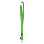 Lanyard with buckle and safety clasp, Doubleclip Extra first view