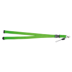 Lanyard with buckle and safety clasp, Doubleclip Extra second view