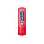 Affordable branded lip balm for summer events, SPF 15 red colour image with logo