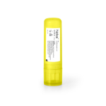 Affordable branded lip balm for summer events, SPF 15 yellow colour second view