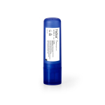 Affordable branded lip balm for summer events, SPF 15 navy-blue colour second view