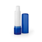 Affordable branded lip balm for summer events, SPF 15 navy-blue colour third view