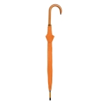 Automatic umbrella with wooden handle, Ø 104, Essence orange colour first view