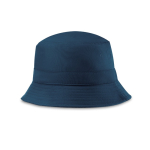 Bob-style canvas hat, cotton and polyester, 220 g/m2 blue colour