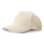 Cap made of 100% cotton with Velcro, Ecostyle Cap
