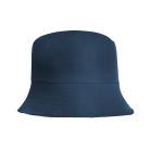 Panama-style polyester hat, ideal for hot days blue colour