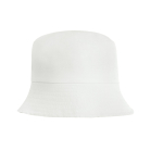 Panama-style polyester hat, ideal for hot days white colour