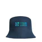 Panama-style polyester hat, ideal for hot days main view