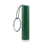 Flashlight branded with a glowing logo as a promotional item