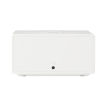 White alarm clock, wireless charging function for phones white colour second view