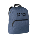 Polyester laptop backpack with plenty of storage 14'' main view