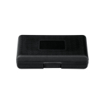 45-piece steel and plastic tool set in case black colour in box