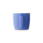 Coffee mug in bright colours, 370 ml, Mochaccino light blue colour second view