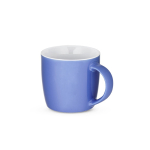 Coffee mug in bright colours, 370 ml, Mochaccino light blue colour