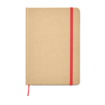 A5 notebook, recycled paper, cardboard cover