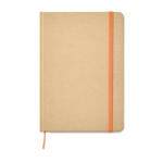 A5 notebook, recycled paper, cardboard cover