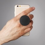 Affordable pop-up phone holder ring black colour sixth view