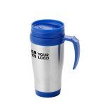 Cheap insulated steel mug with plastic interior, 400 ml main view