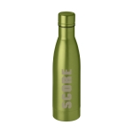 High-quality stainless steel bottle, 500 ml green colour