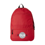 Backpack in youth style in many colours red colour