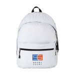 Backpack in youth style in many colours white colour