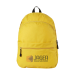 Backpack in youth style in many colours yellow colour