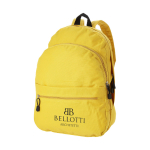 Backpack in youth style in many colours yellow colour