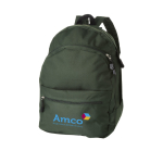 Backpack in youth style in many colours green colour