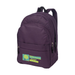 Backpack in youth style in many colours violet colour