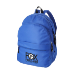 Backpack in youth style in many colours royal blue colour