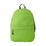 Backpack in youth style in many colours lime colour
