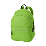 Backpack in youth style in many colours lime colour