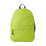 Backpack in youth style in many colours lime colour