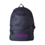 Backpack in youth style in many colours navy-blue colour