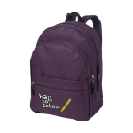 Backpack in youth style in many colours