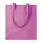 Affordable tote bag in bright colours for events, 180 g/m2 violet colour