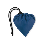 Foldable bag made from recycled plastic, Strawberry RPET royal blue colour second view