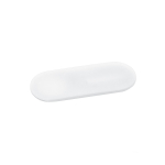 Custom webcam protector with sliding cover white colour