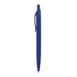 Eco ballpoint pen wheat straw with blue ink royal blue colour