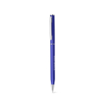 Rotatable metal ballpoint pen with blue ink main view
