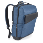 Casual laptop backpack, 15.6”, Branve® Continental blue colour fourth view