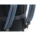 Casual laptop backpack, 15.6”, Branve® Continental blue colour sixth view