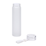 Matte gradient bottle, silicone loop, 470 ml white colour third view