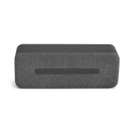Speaker made of fabric and ABS plastic dark grey colour