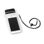 Waterproof PVC mobile phone case black colour third view