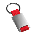 Metal keyring in various colours
