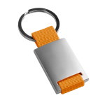 Metal keyring in various colours