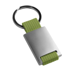 Metal keyring in various colours